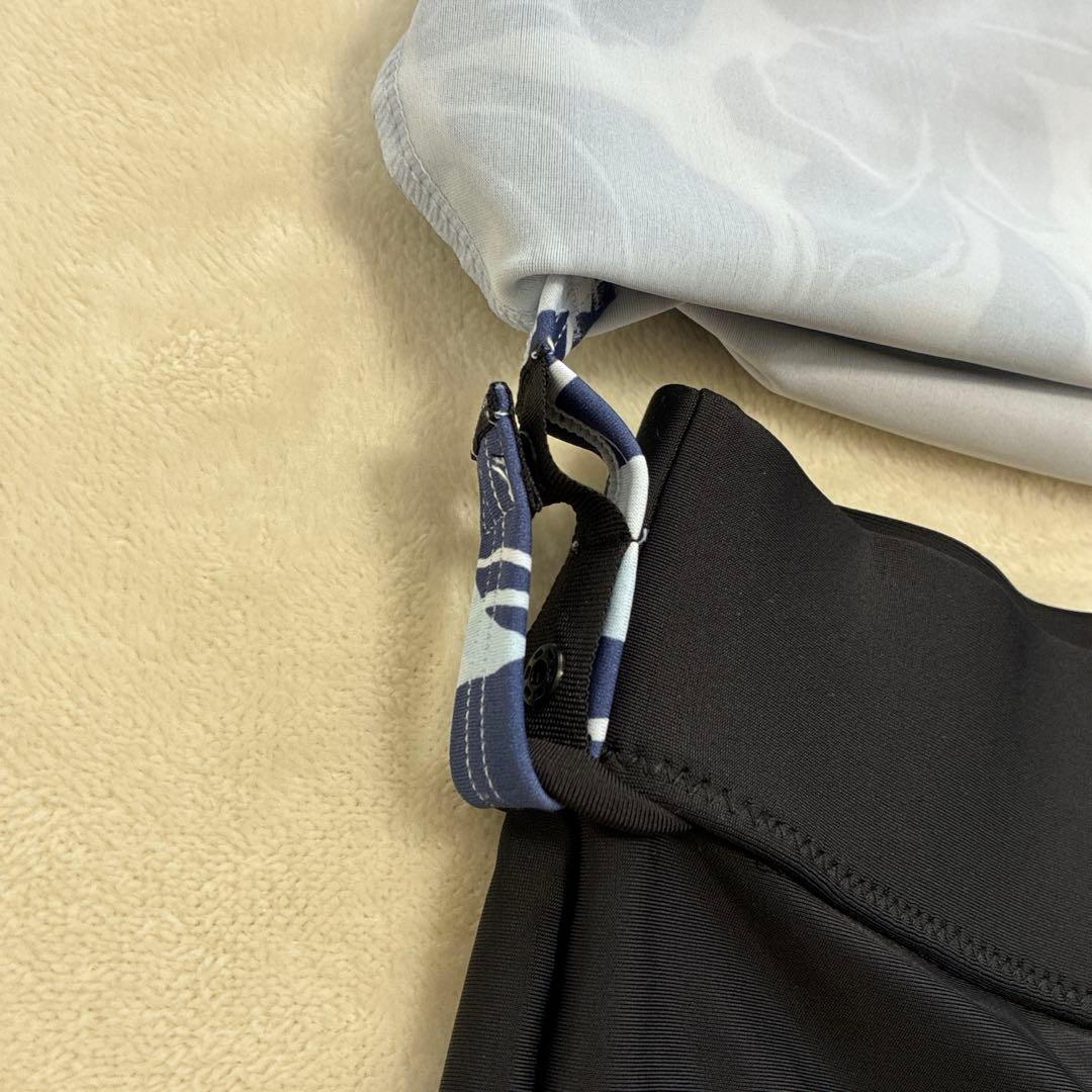 新品未使用　Roxy ロキシー水陸両用 フィットネス 水着　ブルー　M