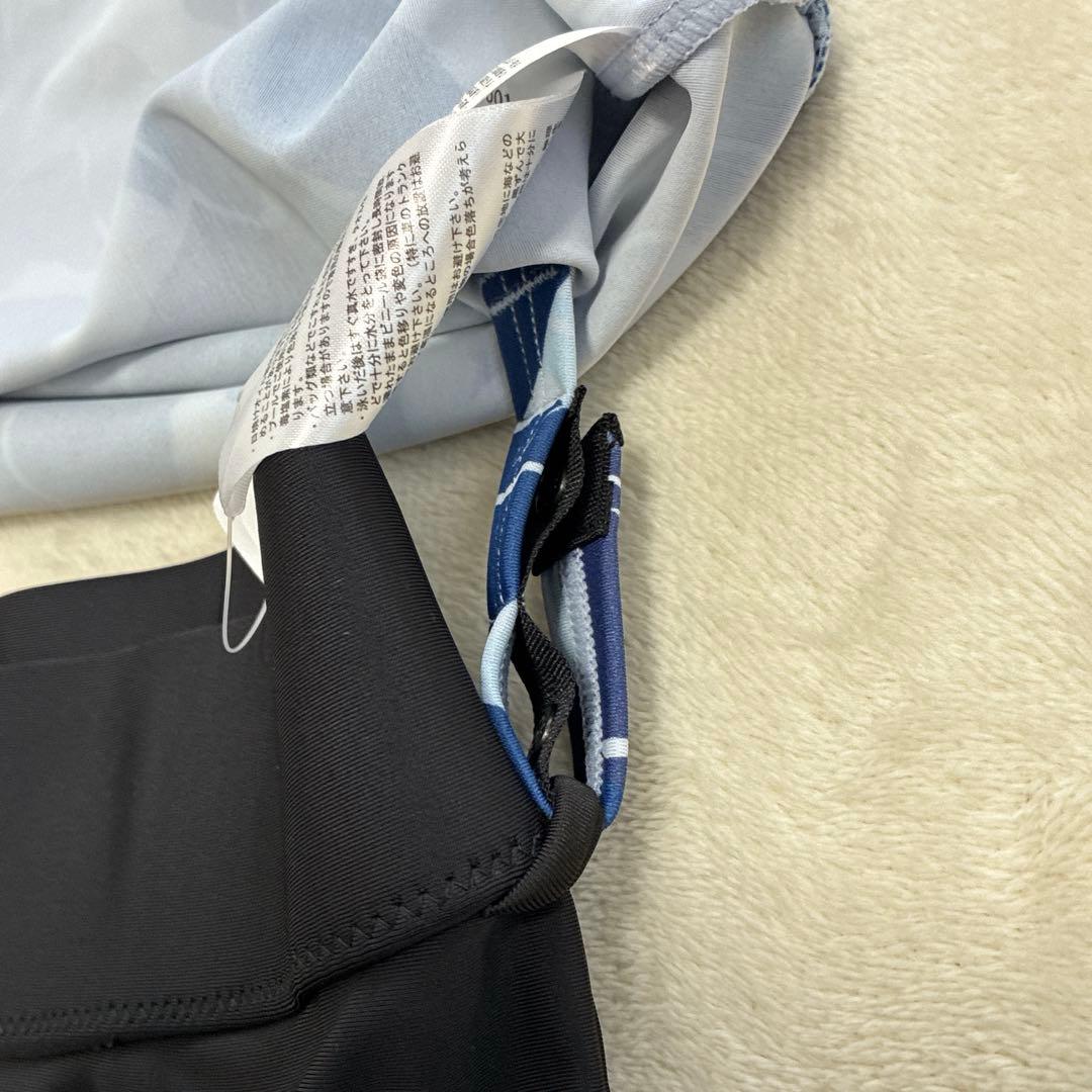 新品未使用　Roxy ロキシー水陸両用 フィットネス 水着　ブルー　M