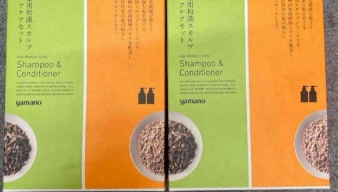山野愛子薬用和漢スカルプヘアケア　2セット
