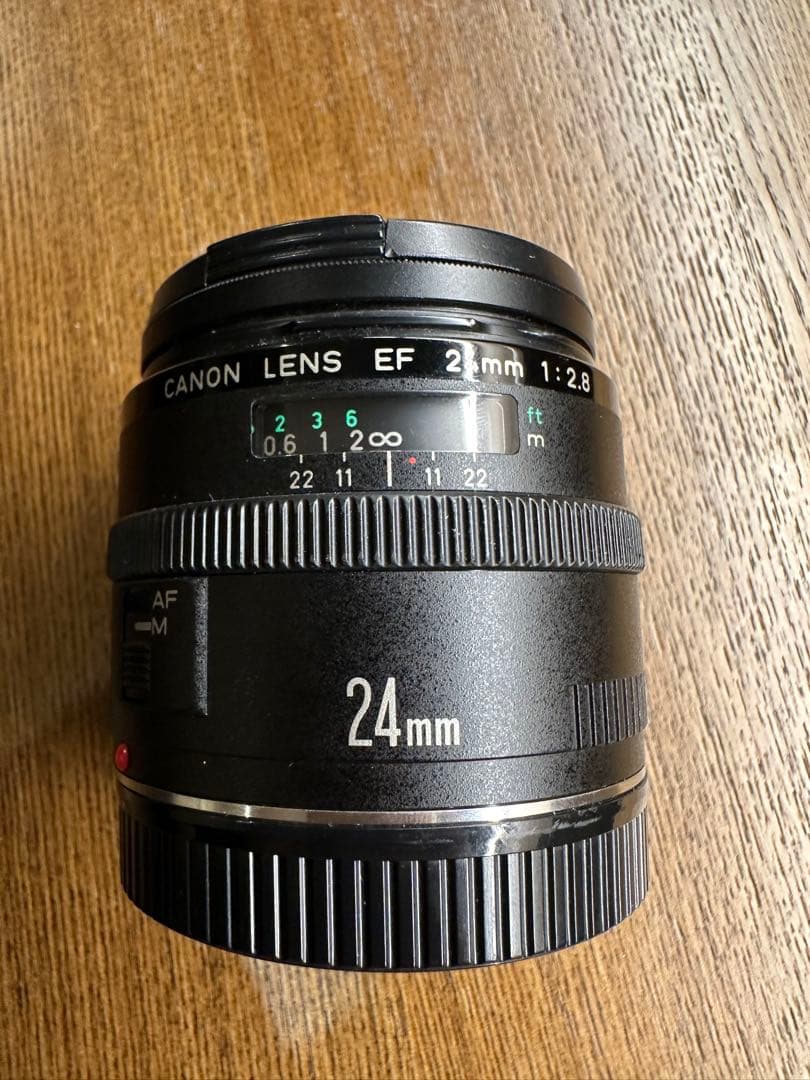 Canon EF 24mm f/2.8 レンズ