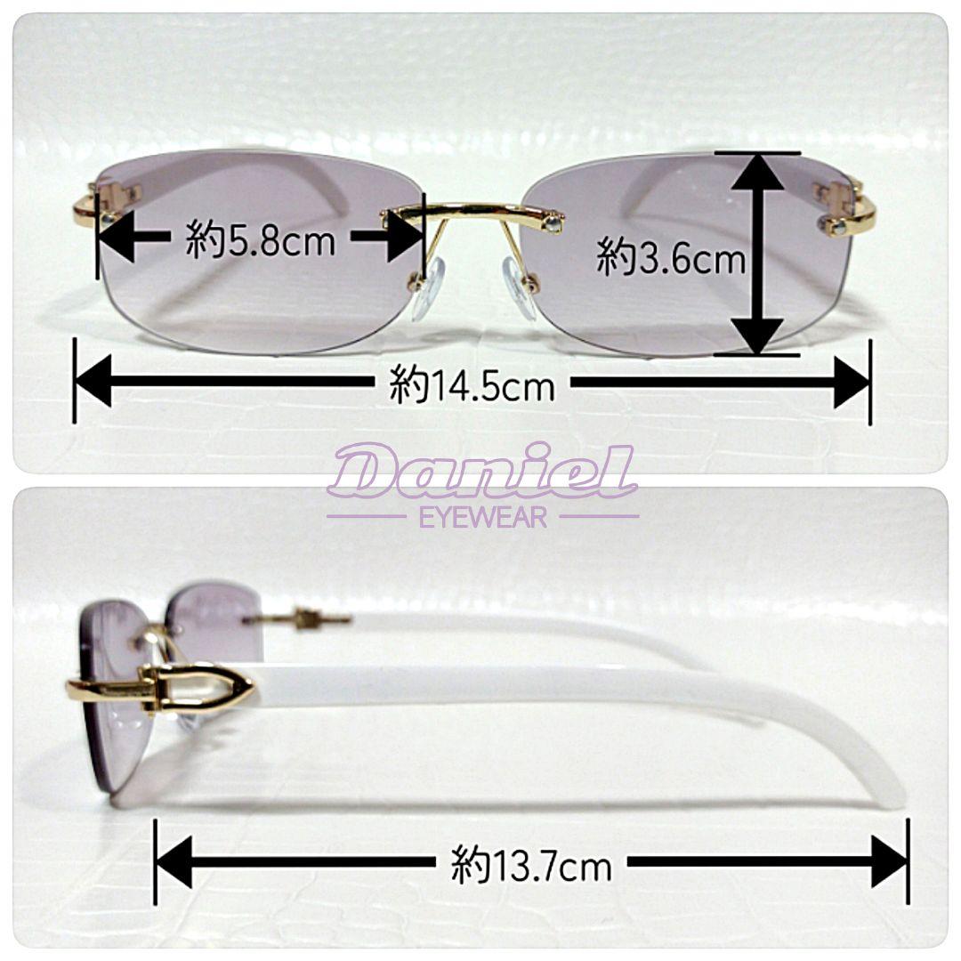 リムレス■プラム■グラデーション■サングラス■メガネ■Y2K■未使用品■⑯