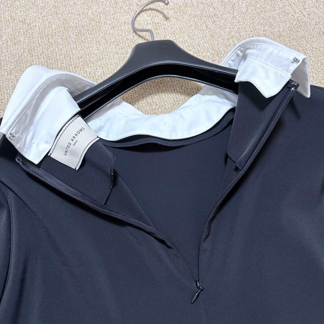 ユナイテッドアローズ Feel Free 2way ブラウス ペプラム フレア