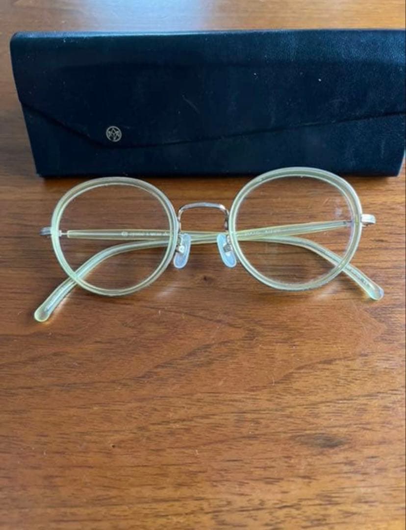 ayame クリアフレーム　レモンイエロー