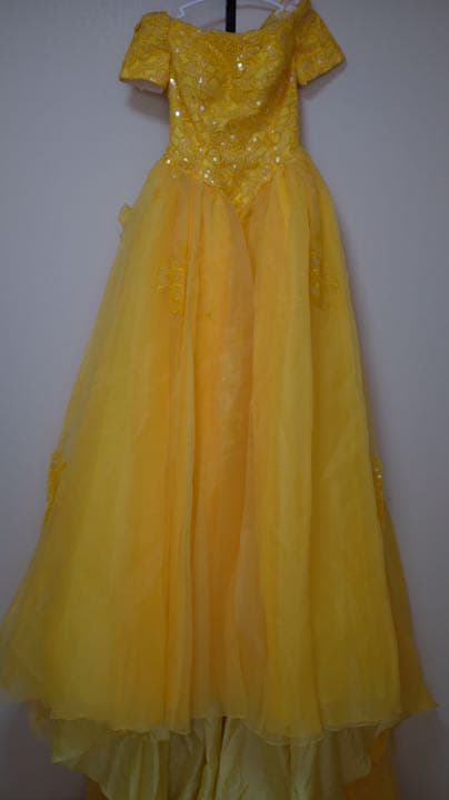 【20260130値下げ！】イエロー　カラー　ドレス