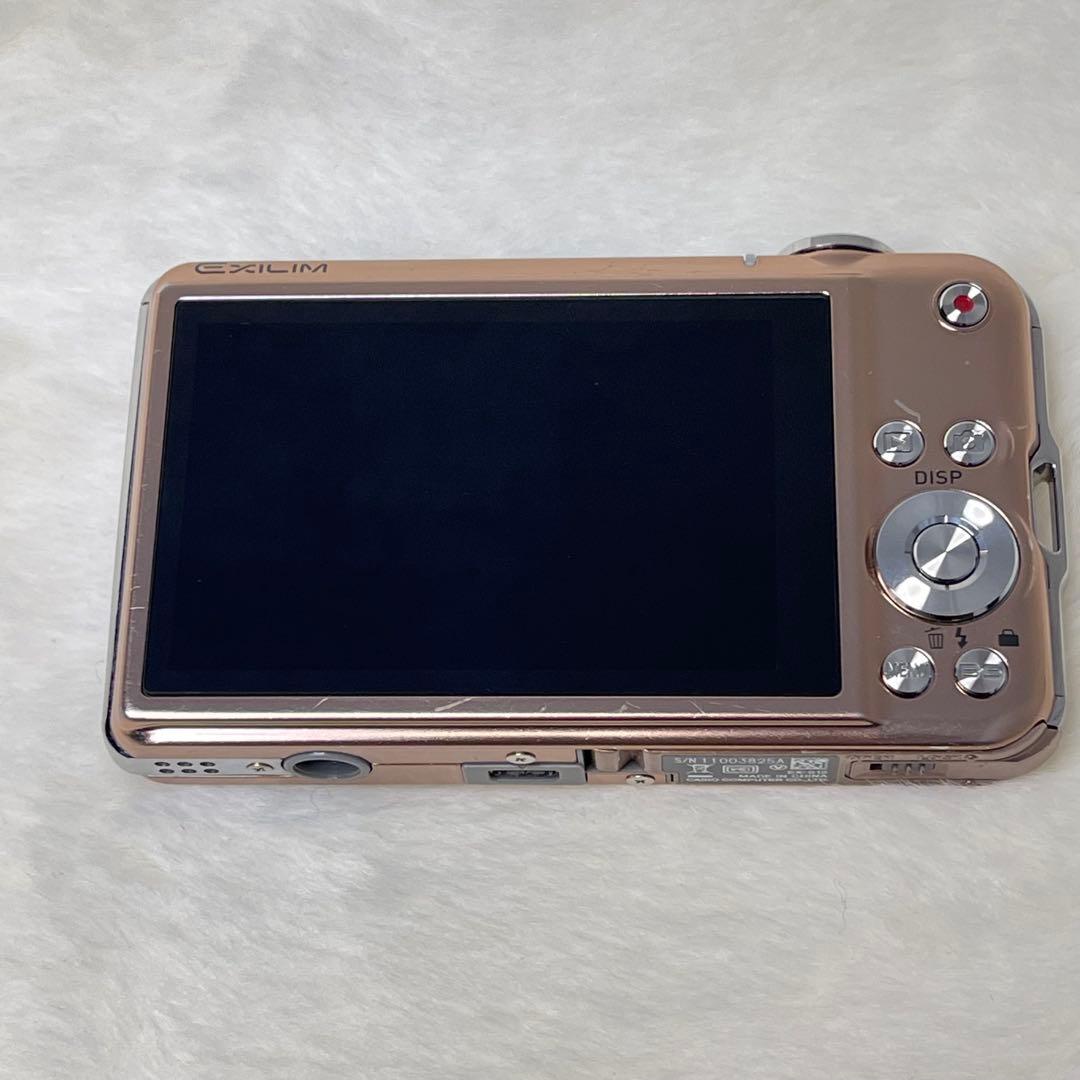 ピンクゴールド　CASIO カシオ　EX-S12 デジカメ　充電器付き