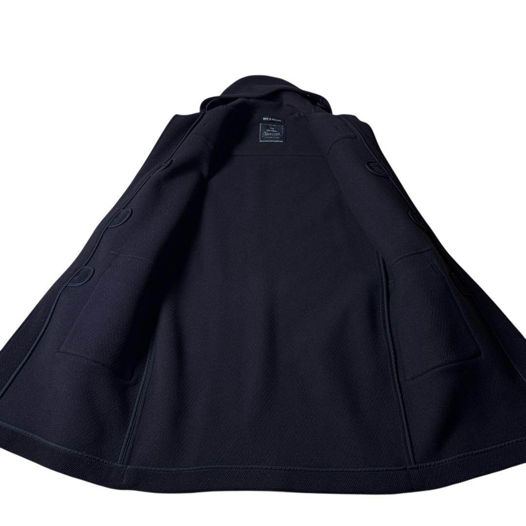 極上ヘリンボーン 英国製 グローバーオール ダッフルコート 茶 希少