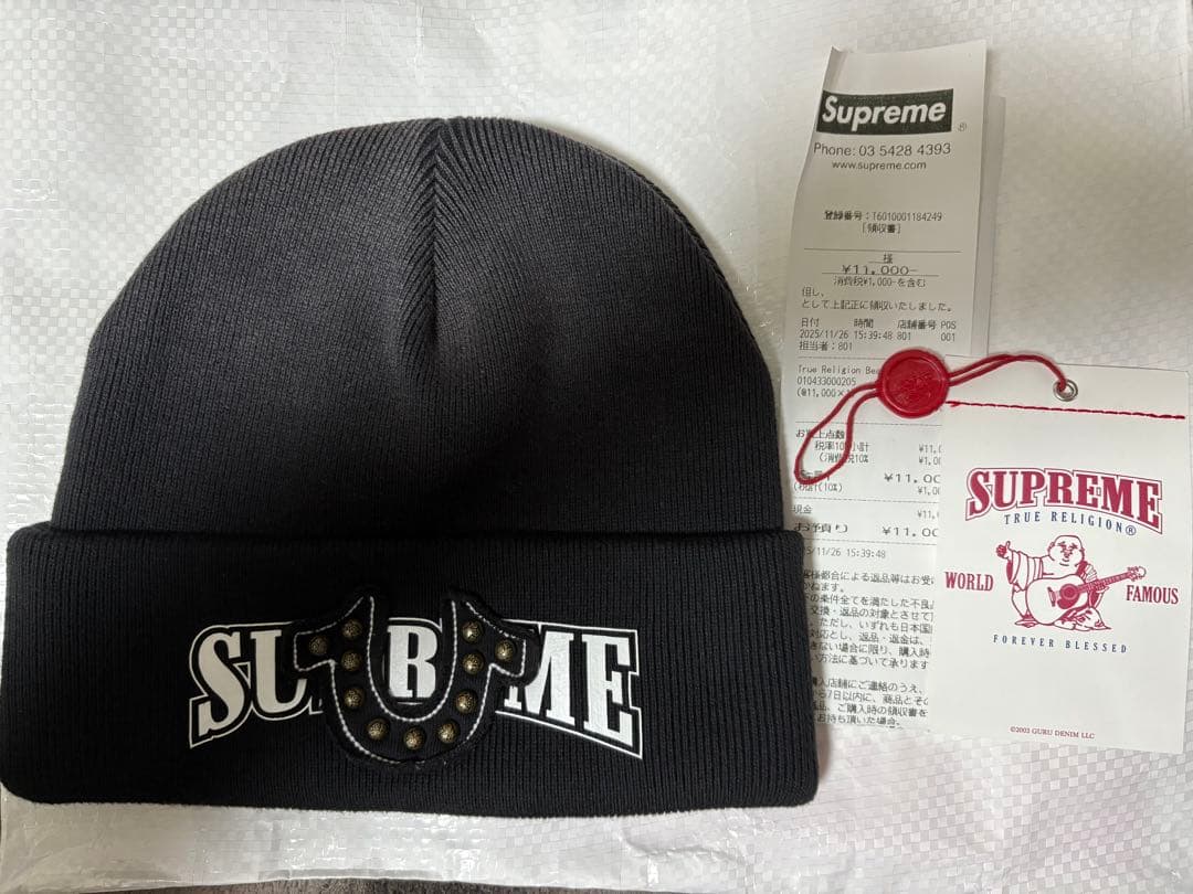 Supreme True Religion Beanie 値下げ可