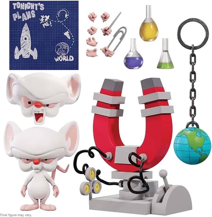 super7　アニマニアックス ピンキー&ブレイン フィギュアセット