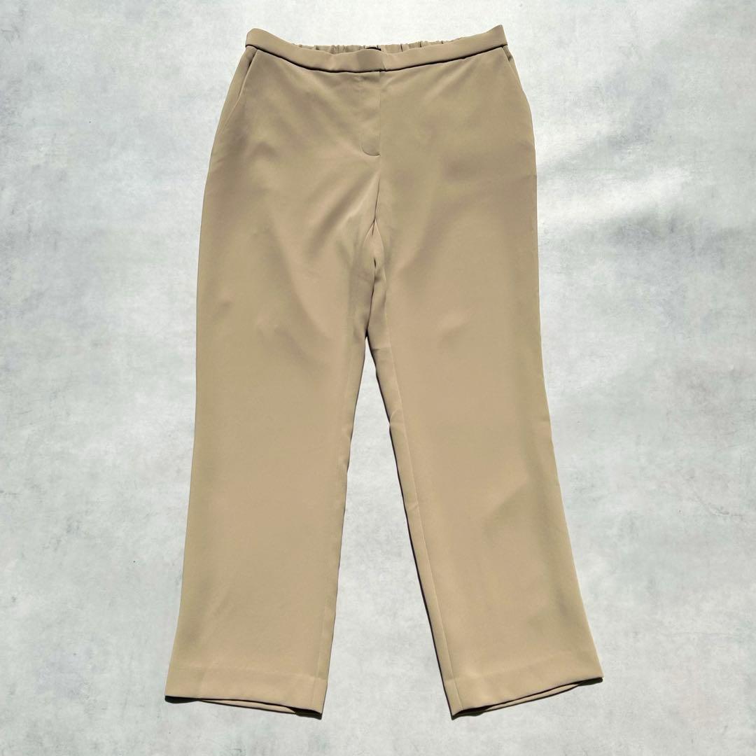 ♡大きいサイズ　セオリー　CLASSICCREPE　ジャケット＆パンツ　ベージュ