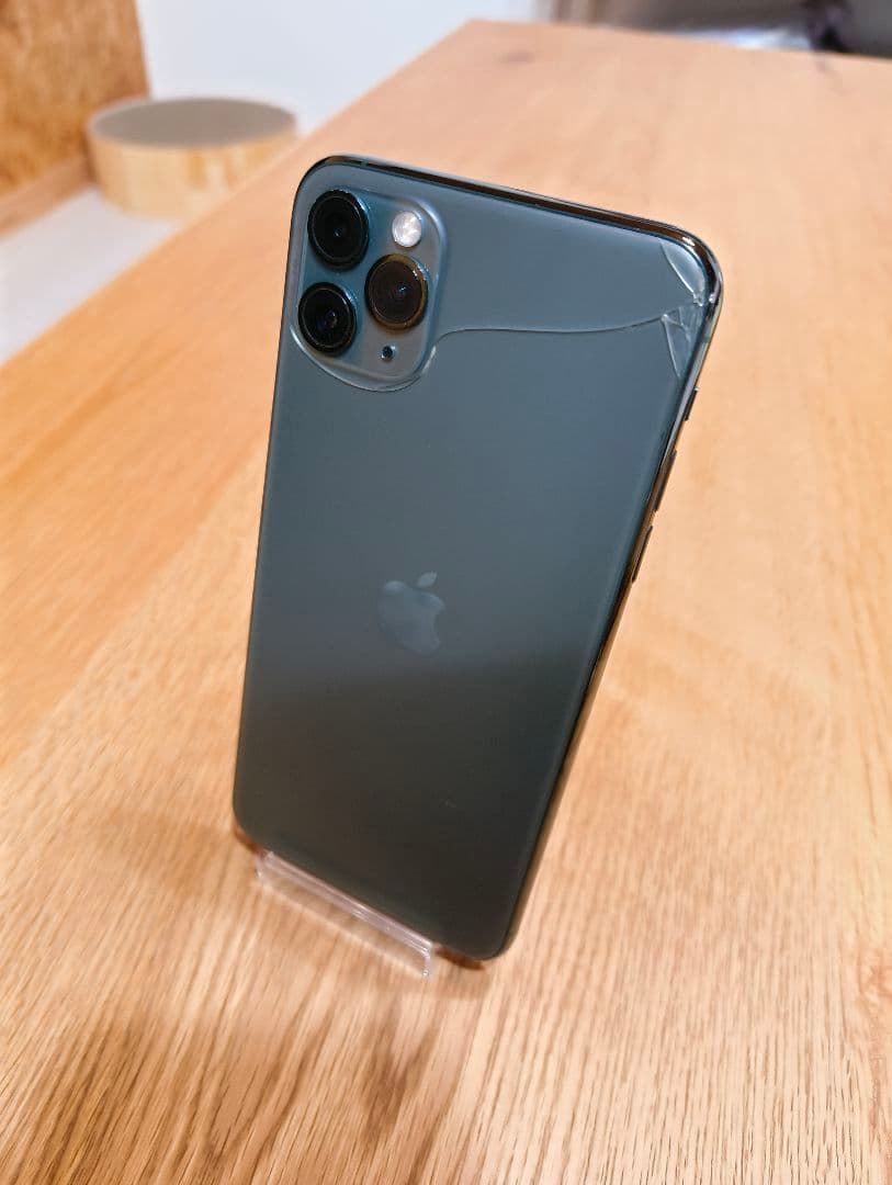 【ジャンク】iPhone 11 Pro Max 512GB ミッドナイトグリーン