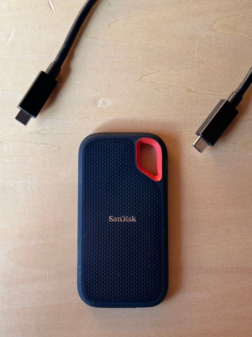 SanDisk 外付けSSD 1TB USB-C