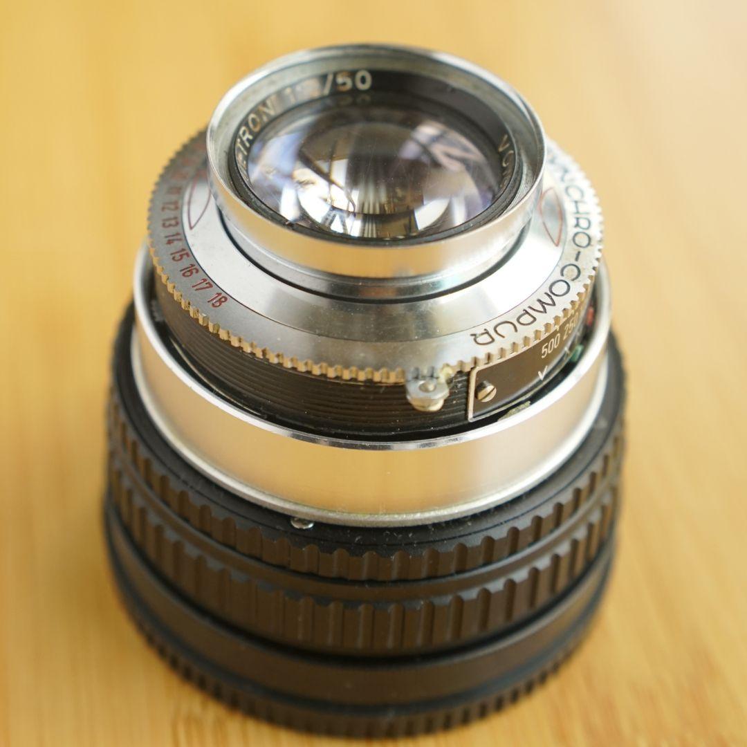 Eマウント改造品 Voigtländer Ultron 50mm f/1.8