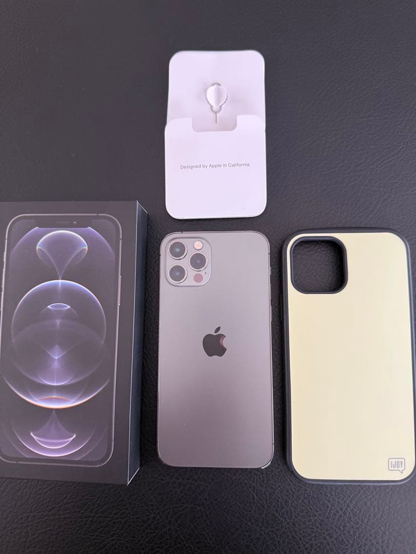 Apple iPhone 12 Pro 256GB グラファイト 本体　箱付き