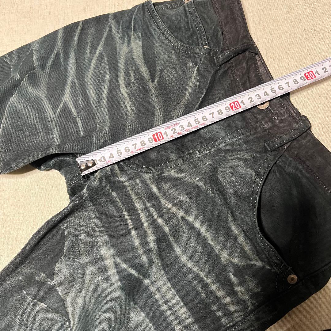 ISAMU KATAYAMA BACKLASH 加工デニム　ブラックデニム