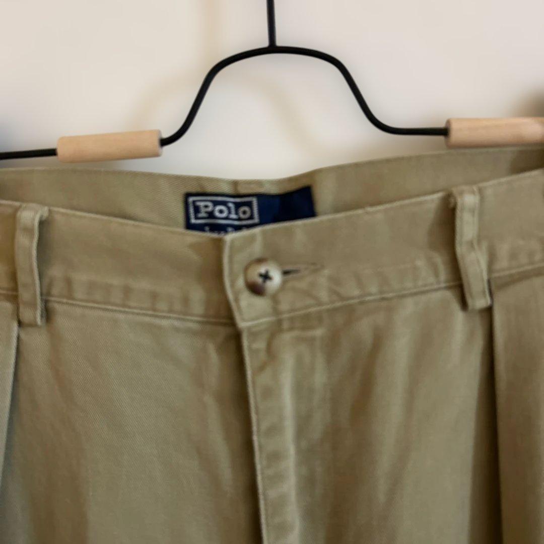 ポロ ラルフローレン W31/79 ポロチノ 90s アンドリュー ベージュ