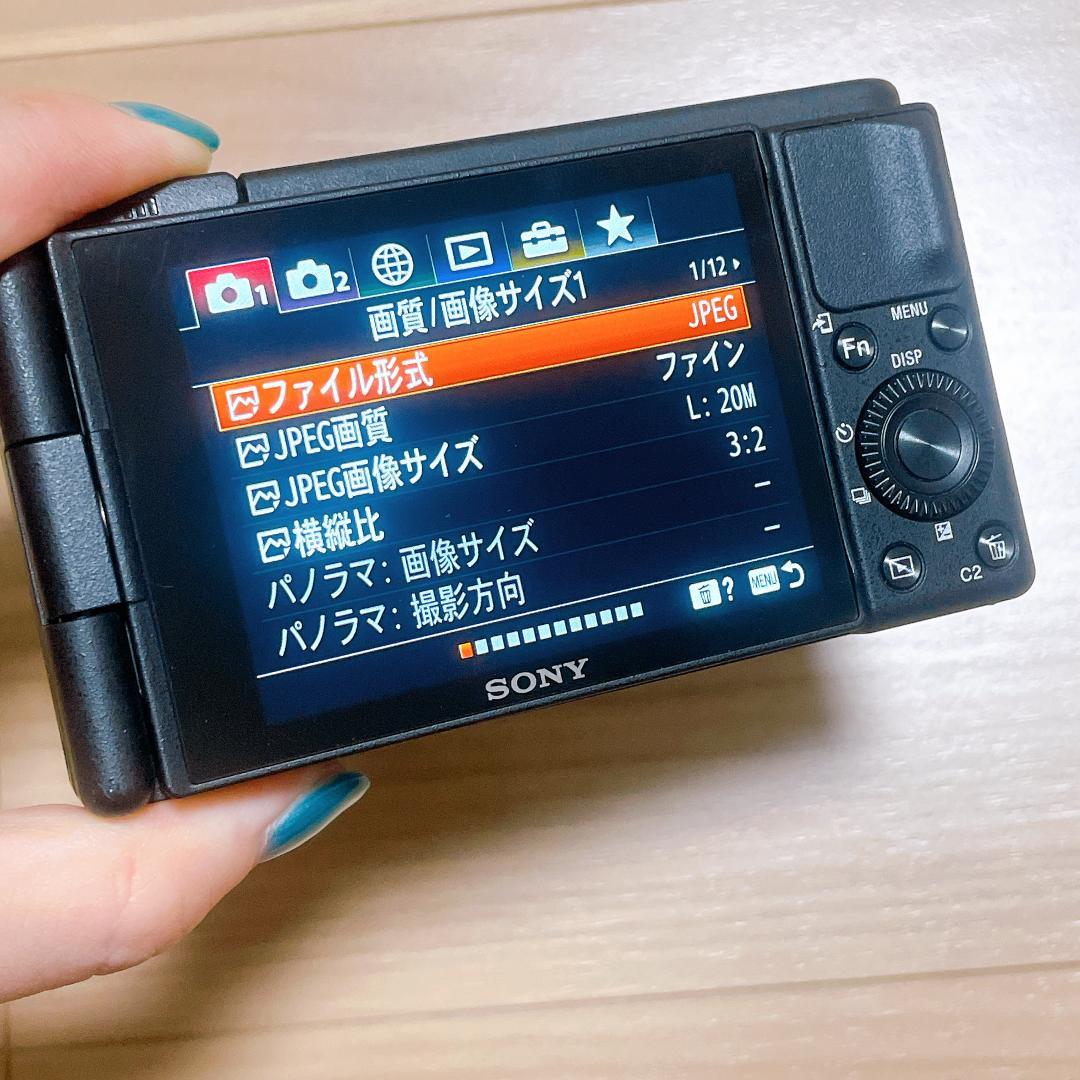 SONY VLOGCAM ZV-1G シューティンググリップキット 箱付 現状品