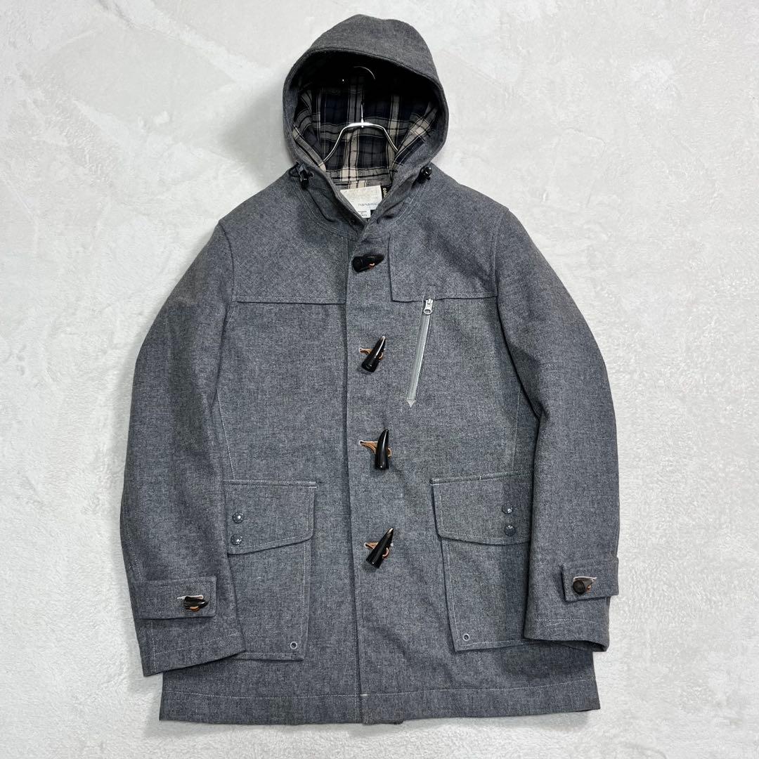 『nanamica ナナミカ』ダッフルコート ゴアテックス 防水 防風 ウール