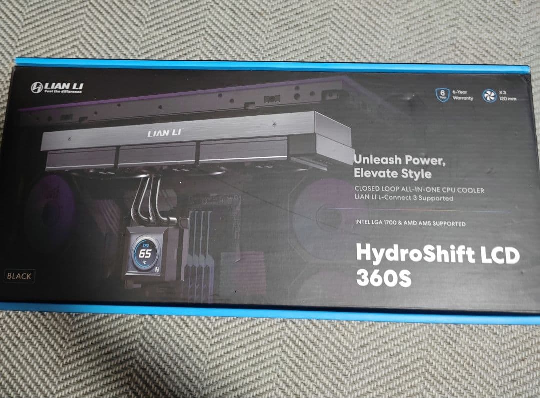 値下げ可 LIANLI HydroShift LCD360S Black