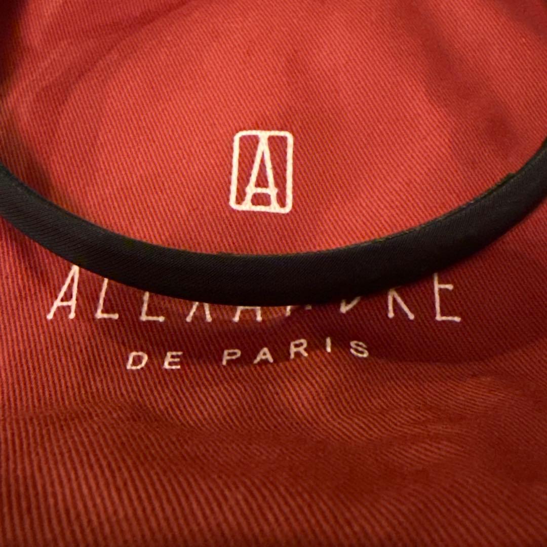 ALEXANDRE DE PARIS サテンカチューシャ ブラック