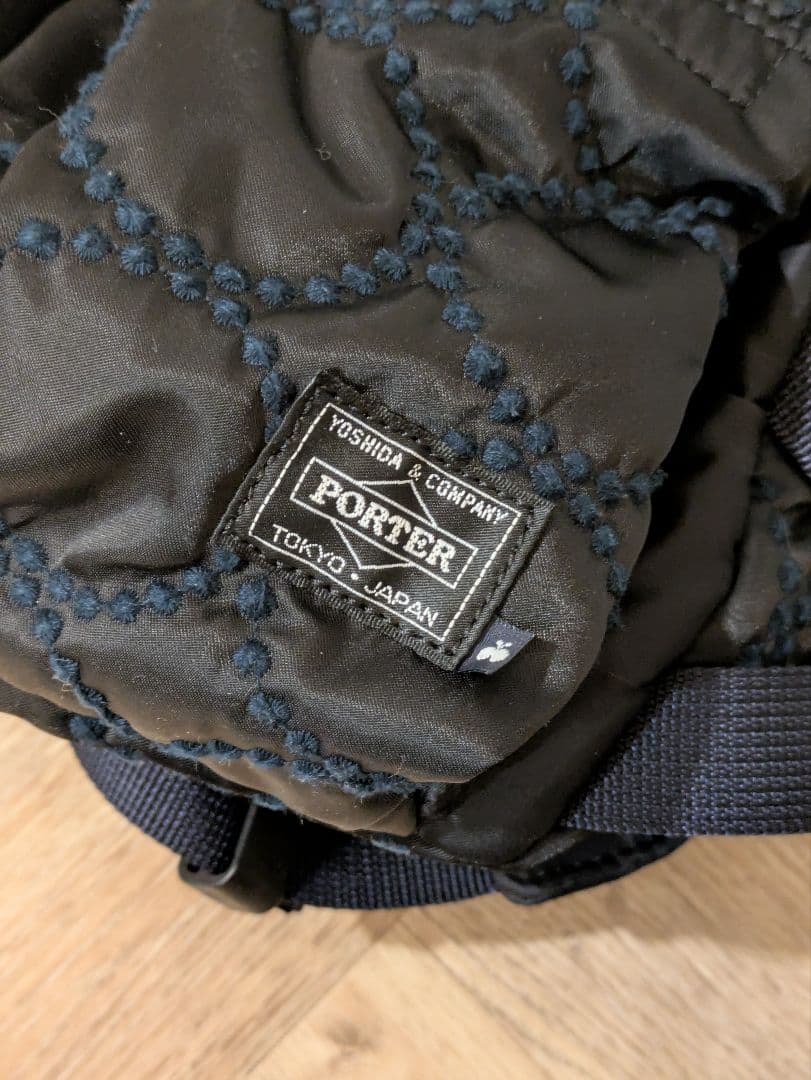 minä perhonen PORTER コラボ タンバリン ネイビー