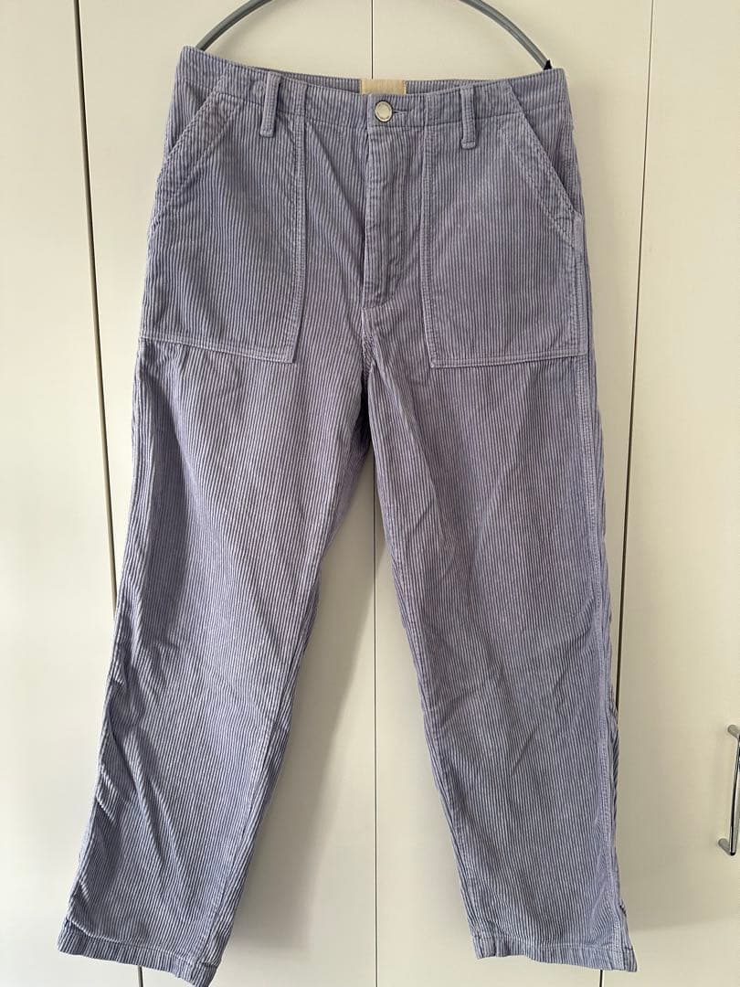 kiyoシシクイCORDUROYBAKER L.PURPLE 34