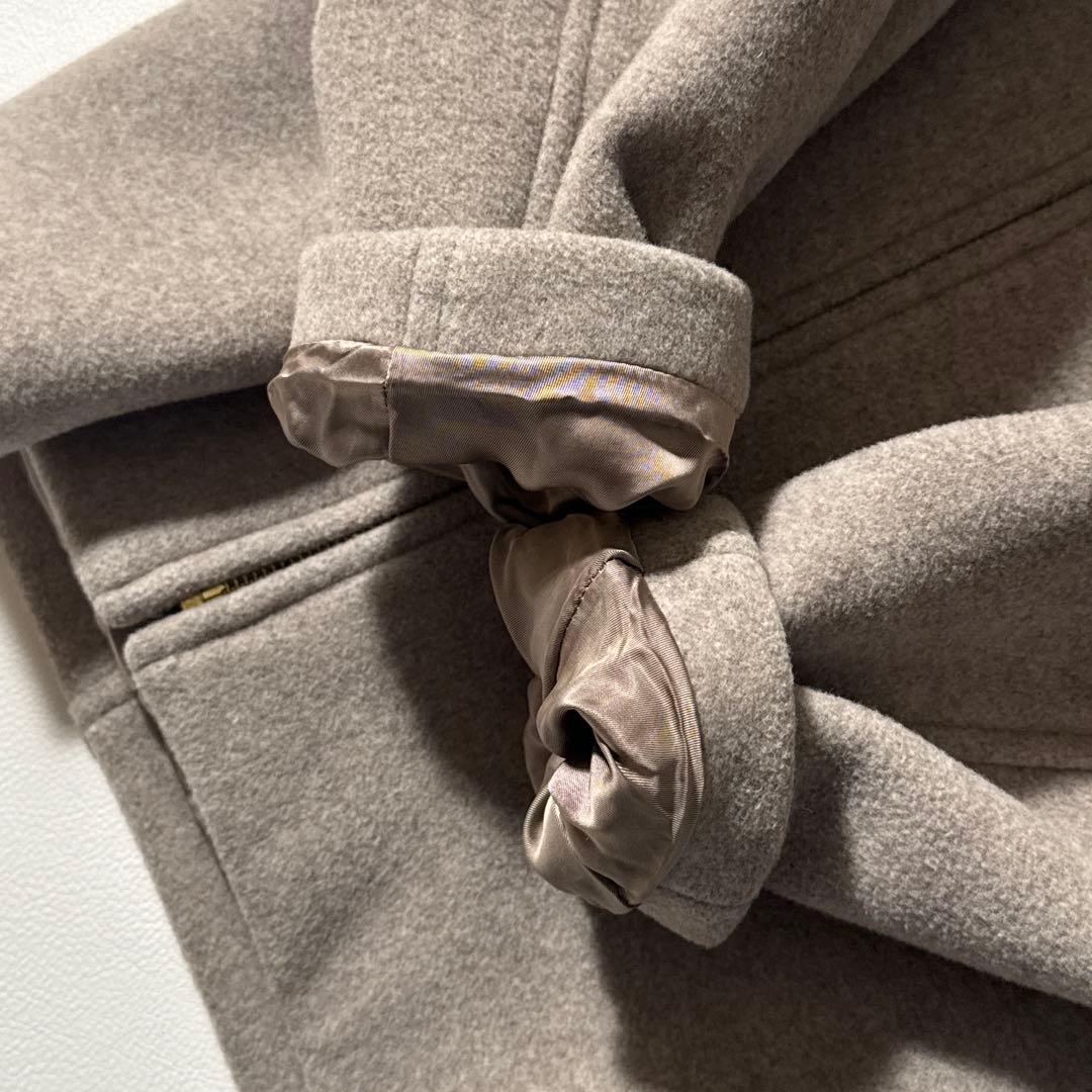 ばず　様ノーブル MTRカラーレスジップショートコート ベージュ 32