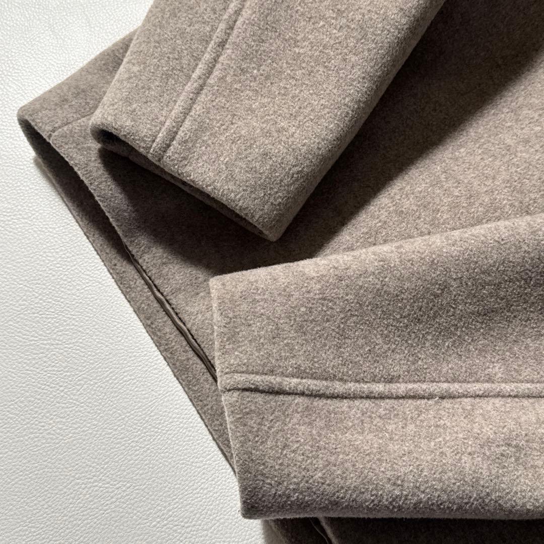 ばず　様ノーブル MTRカラーレスジップショートコート ベージュ 32