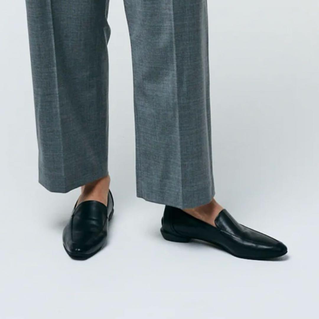 新品同様☆SHISEIシーセイ☆レイン対応ローファー☆黒36 23