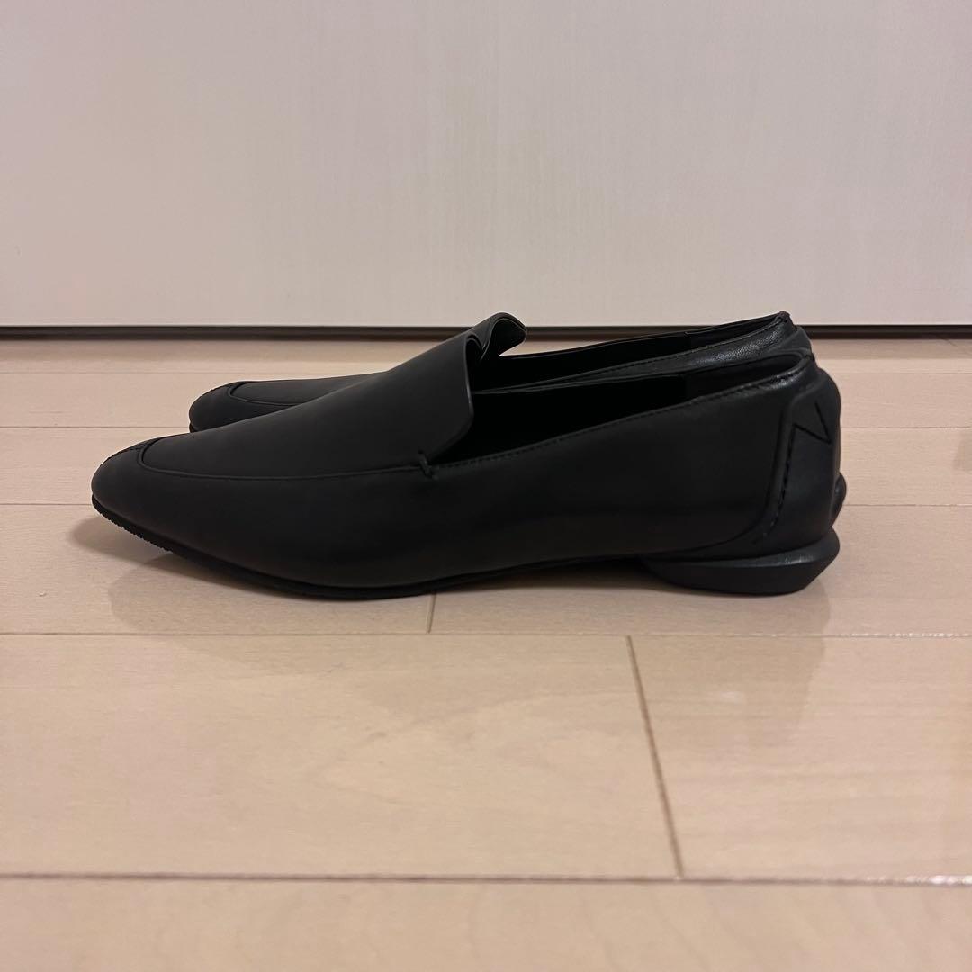 新品同様☆SHISEIシーセイ☆レイン対応ローファー☆黒36 23