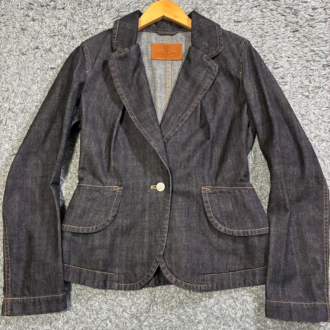 【美品】ヴィヴィアンウエストウッド レッドレーベル デニムジャケット サイズ3