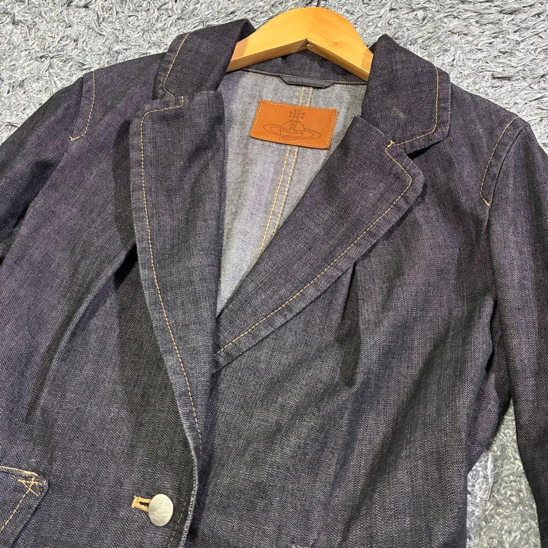 【美品】ヴィヴィアンウエストウッド レッドレーベル デニムジャケット サイズ3