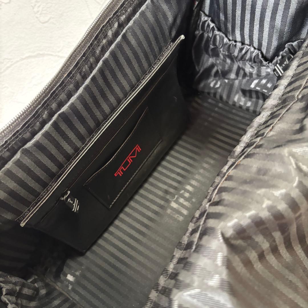 【希少】トゥミ ボストンバッグ ゴルフバッグ 2way 本革 レザー ブラック