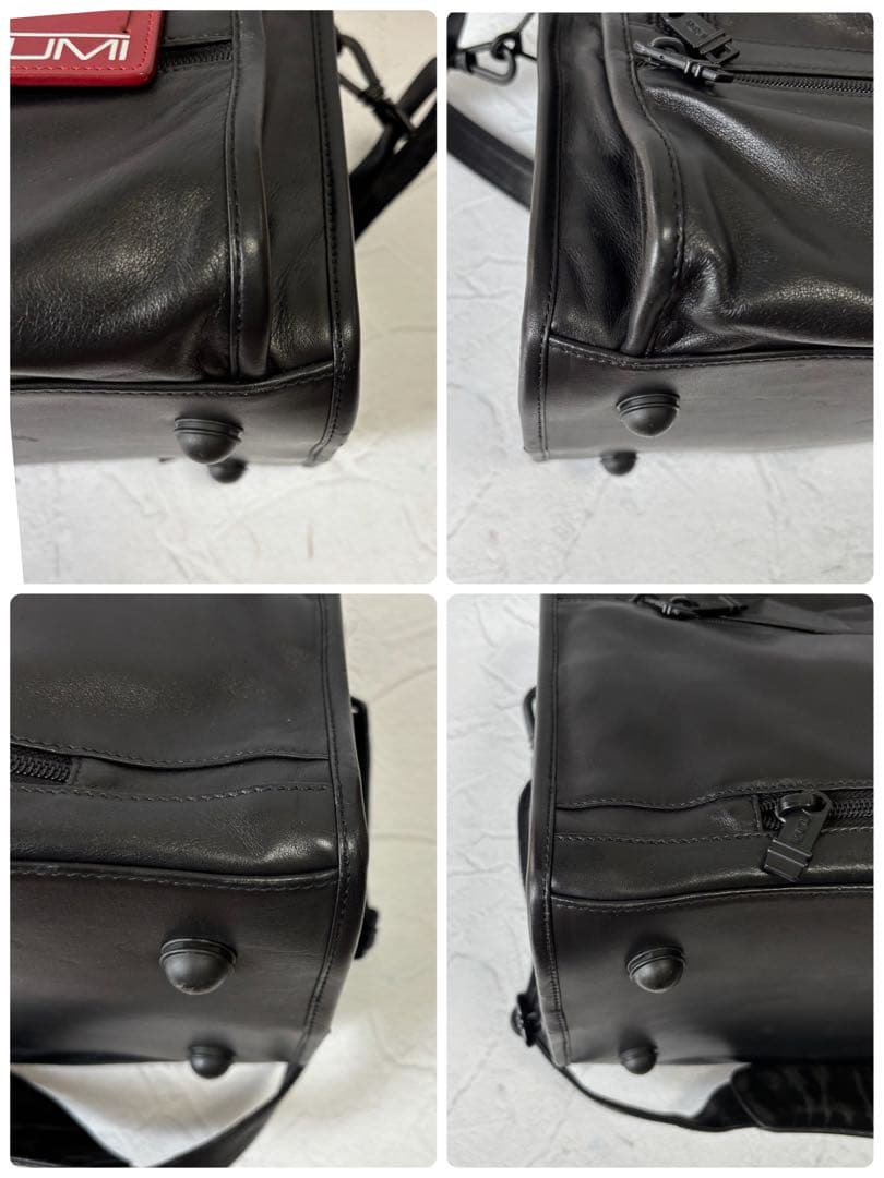 【希少】トゥミ ボストンバッグ ゴルフバッグ 2way 本革 レザー ブラック