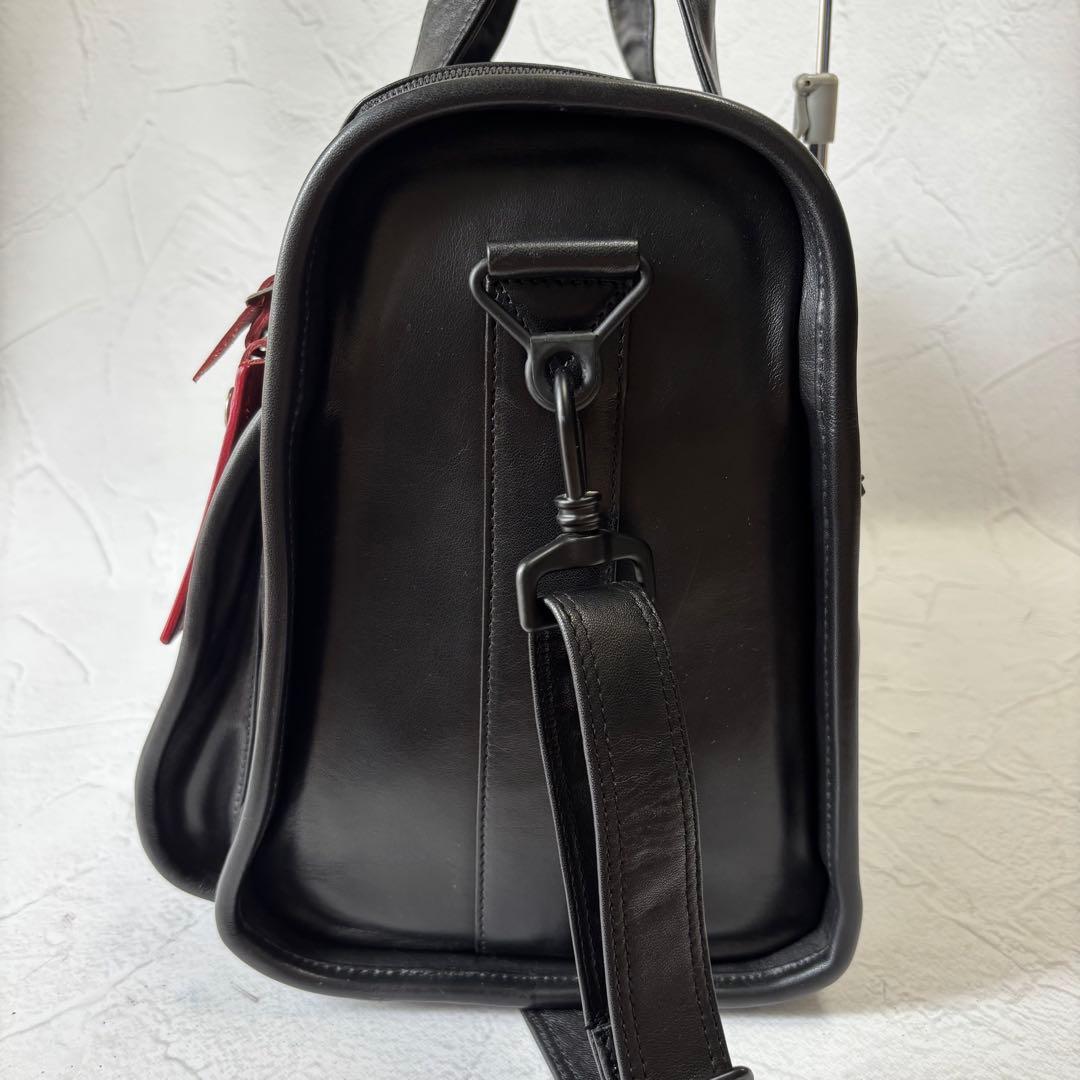 【希少】トゥミ ボストンバッグ ゴルフバッグ 2way 本革 レザー ブラック