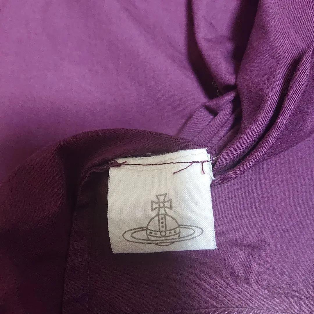 アイルランド製 ヴィヴィアンウエストウッド COUTURE ブラウス パープル