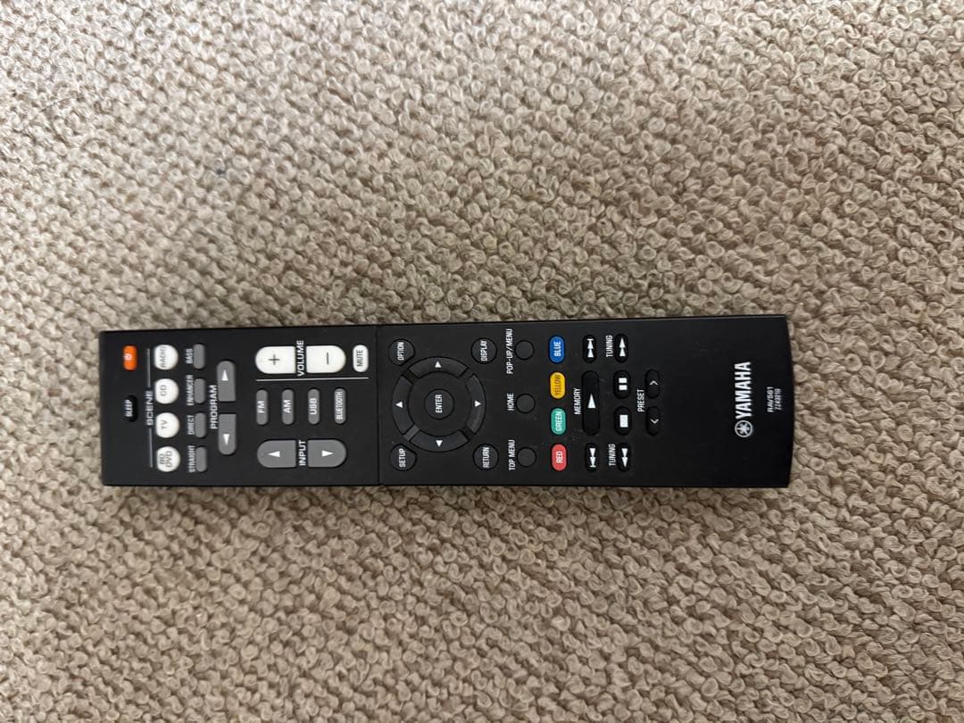 ほぼ新品　Yamaha AVアンプ ブラック