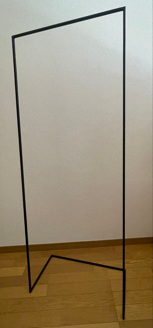 KANADEMONO アイアンハンガーラック　ブラック