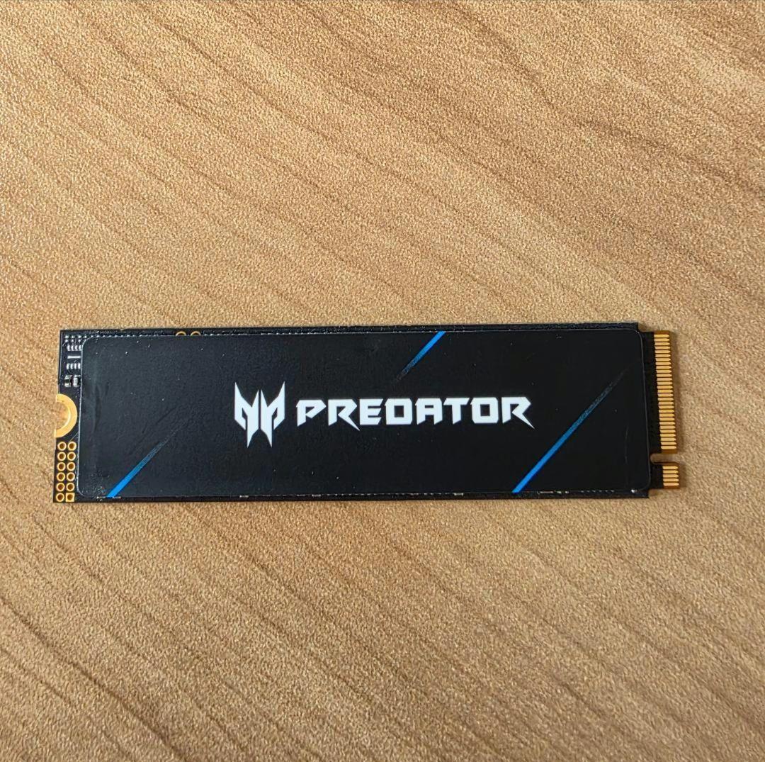 内蔵型SSD Acer Predator GM7 4TB gen4 M.2 SSD