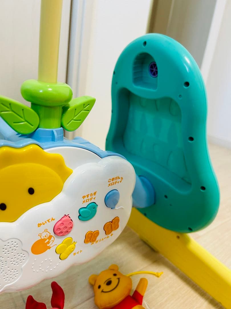 【美品】タカラトミー くまのプーさん 6WAYジムにへんしんメリー