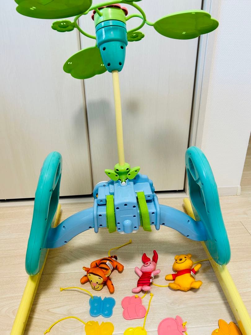 【美品】タカラトミー くまのプーさん 6WAYジムにへんしんメリー