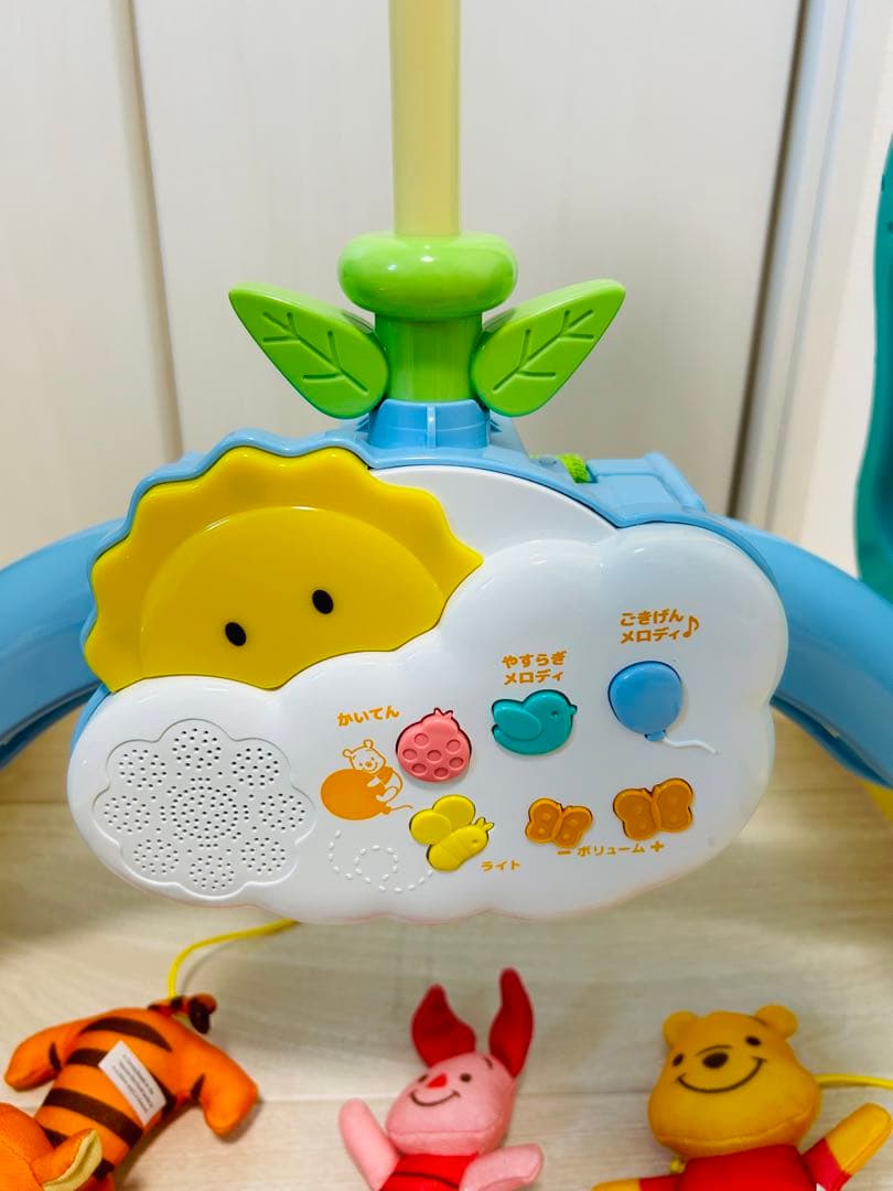 【美品】タカラトミー くまのプーさん 6WAYジムにへんしんメリー