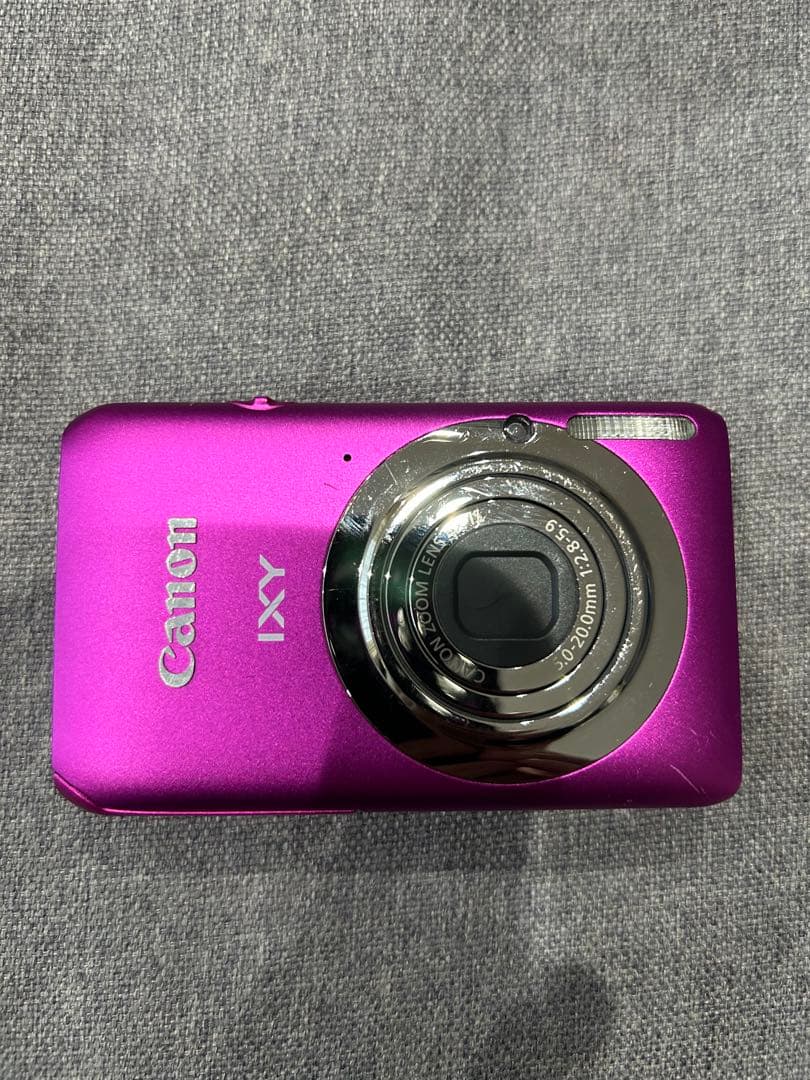 [動作未確認のため、ジャンク扱い] キヤノンlXY 210F コンパク