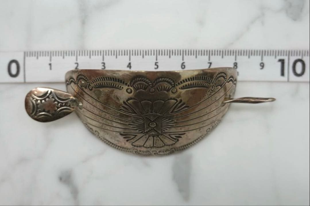 ナバホ族 インディアンジュエリー マジェステ バレッタ