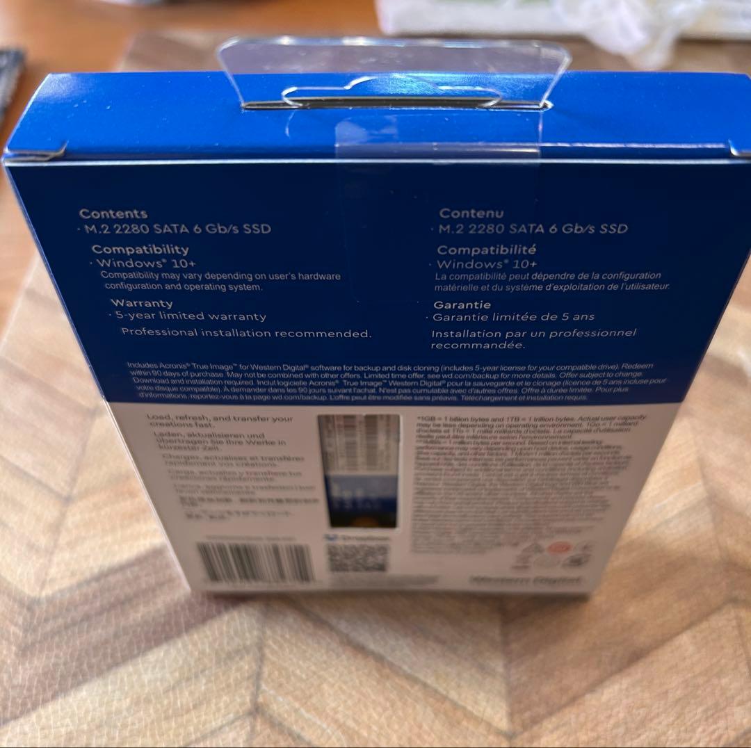 内蔵型SSD SSD WD Blue SA510