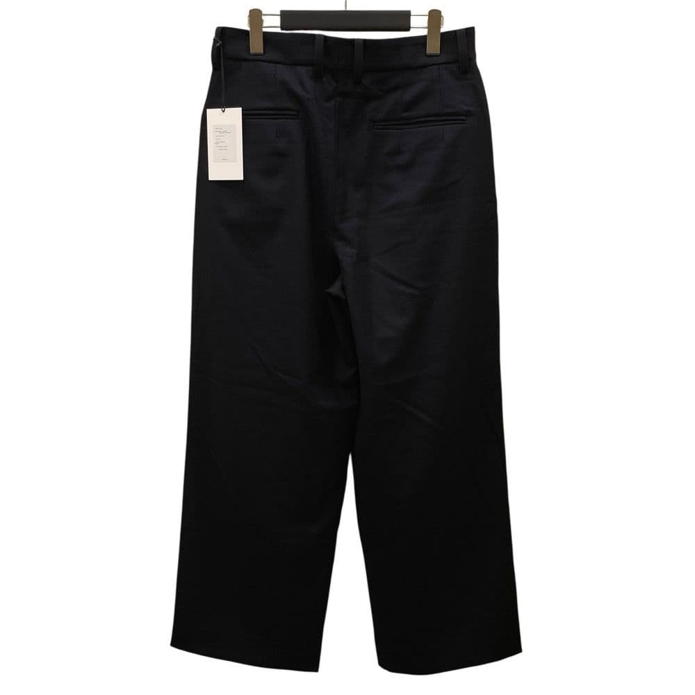 パンツ stein 25AW WOOLFLANNEL LONG WIDETROUSERS