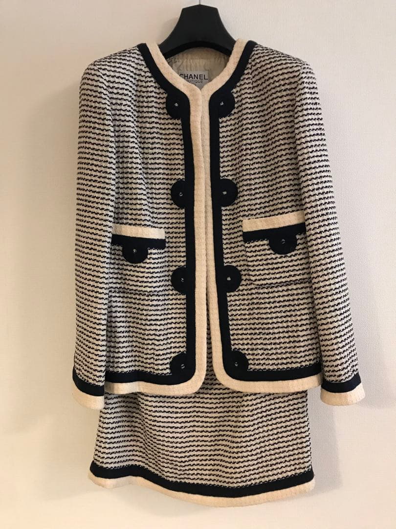 ◆お値下げ◆超美品◆シャネルツイードスーツ◆入学式卒業式にも◆ヴィンテージ