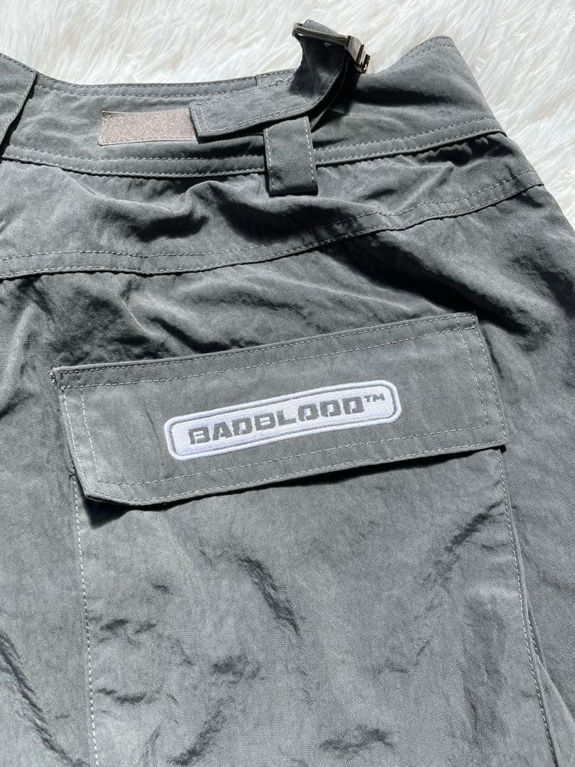 BADBLOOD カーゴパンツ グレー 複数ポケット