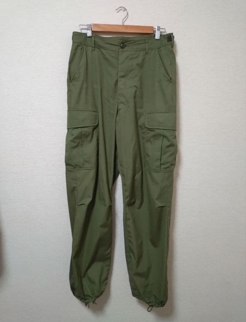 美中古品 スビンコットン ウェザー ジャングルファティーグパンツ サイズ6