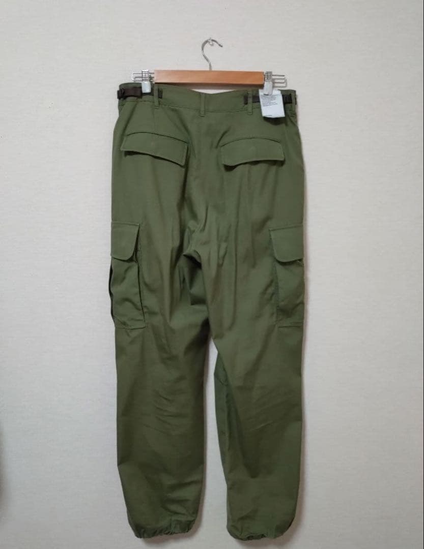 美中古品 スビンコットン ウェザー ジャングルファティーグパンツ サイズ6