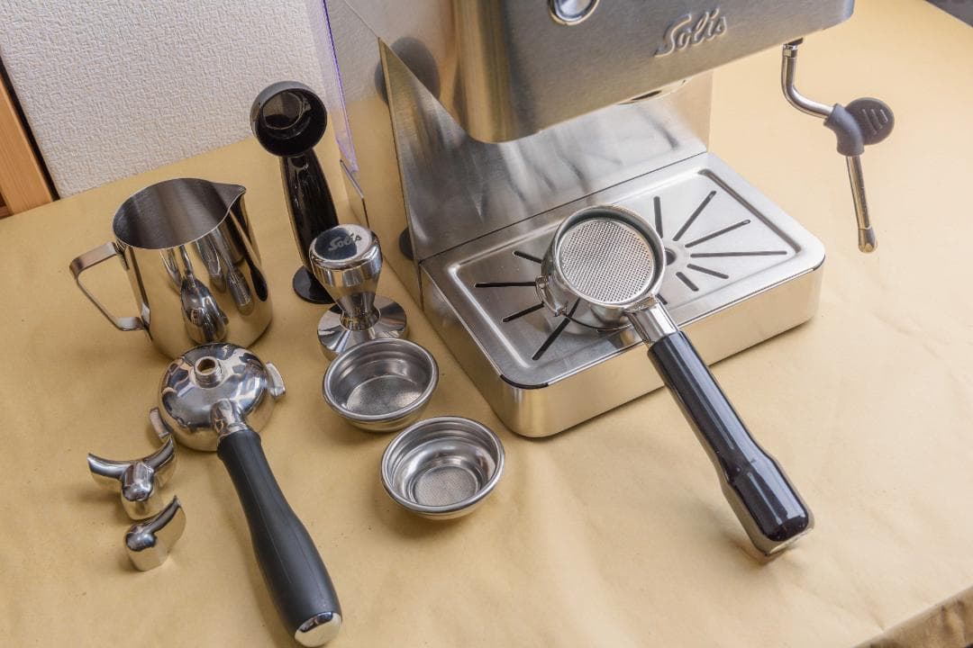 外箱、付属品あり SK1014ソリスバリスタ グラングストー エスプレッソマシン